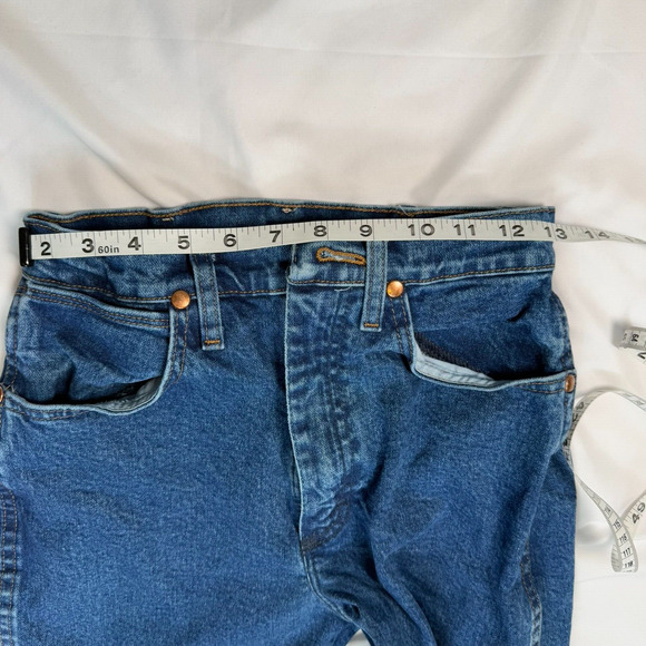 Vintage Wrangler Ladies Cowboy Cut Slim Fit 0x32 Jean Stonewash 112315294 - Picture 6 of 8